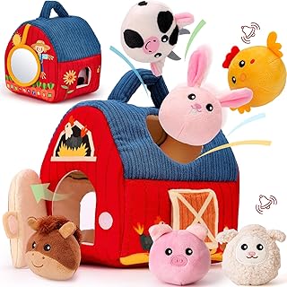 Hahaland Baby Surprise Barn Toy
