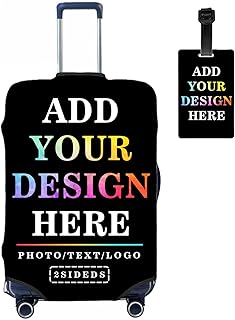 Customizable Elastic Suitcase Cover