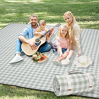 Extra Large Green Picnic Blanket