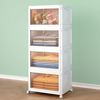 4-Tier Collapsible Storage Bins