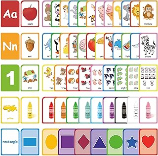 ZazzyKid Toddler Learning Flashcards