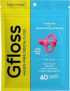 Hands-Free Unwaxed Dental Floss