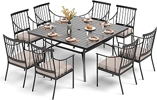 PHI VILLA Iron Dining Set