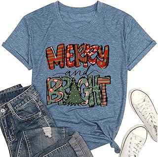 Merry and Bright Christmas Tee