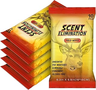 Timgle Unscented Hunting Field Wipes