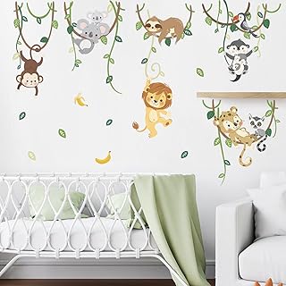 Jungle Safari Animal Wall Decals