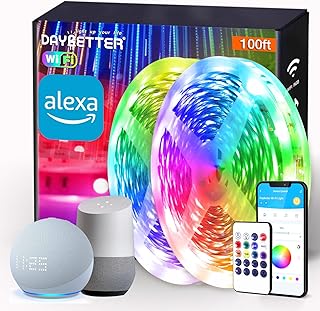 DAYBETTER 100ft Smart LED Lights