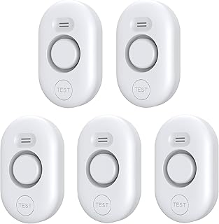 5-Pack Home Water Leak Detectors