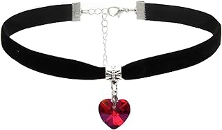 Black Velvet Heart Choker