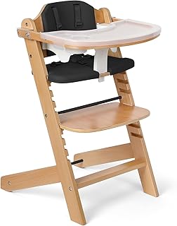 Cowiewie 3-Tier Wooden Highchair