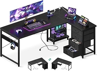 AODK L-Shaped Gaming Desk