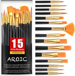 AROIC Acrylic Artist Brush Set