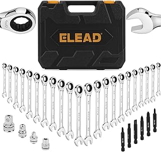 ELEAD 33-Piece Ratchet Wrench Set