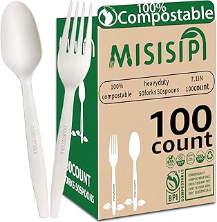 MISISIPI Compostable Flatware Set