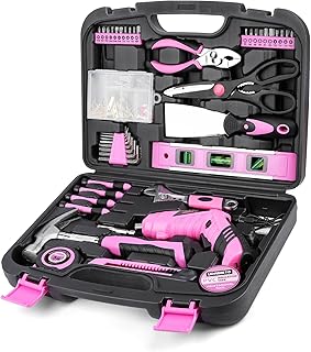 Pink 136 PCS Tool Set