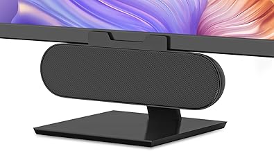 Clamp-On Desktop Monitor Speaker