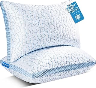 QUTOOL Cooling Shredded Foam Pillows