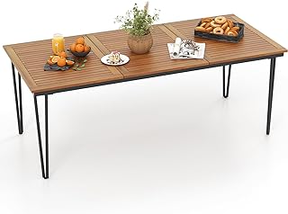 Tangkula Outdoor Dining Table