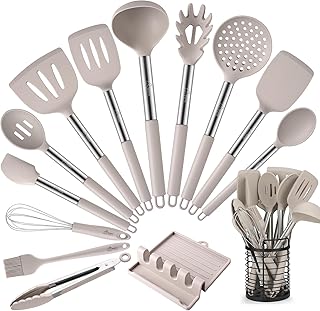 Hotec Heat-Resistant Silicone Utensils