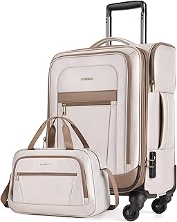 BAGSMART Expandable Carry-On Luggage