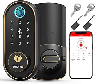 SMONET Keyless Fingerprint Deadbolt
