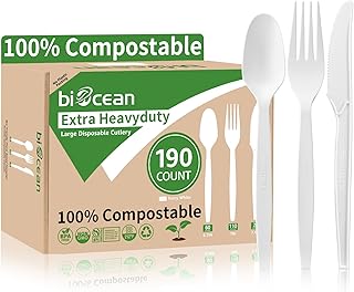 Eco-friendly Compostable Cutlery Set