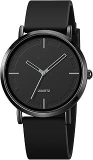 Fashion Simple Women Men Watches Luxury Quartz Silicone Waterproof Unisex Wrist Watches