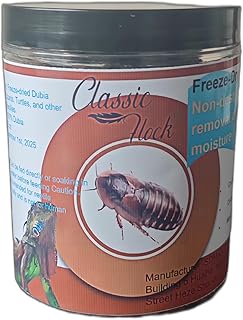 2oz Freeze-Dried Dubia - High Protein Reptile & Amphibian Food