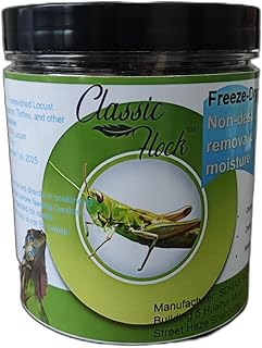 Freeze-Dried Grasshoppers Reptile Food