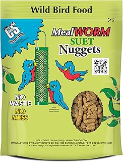 C&S Mealworm Suet Nuggets