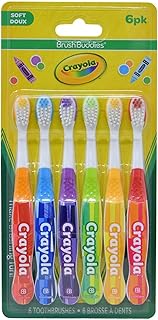 Crayola Kids Soft Toothbrushes 6PK