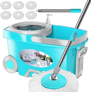 FunClean Spin Mop Set