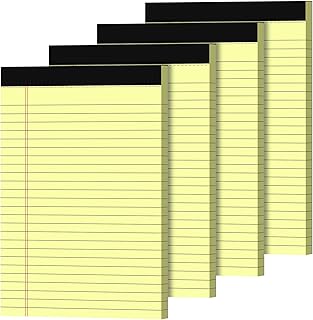 Yellow Legal Pads 5x8