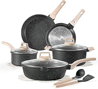 CAROTE 14-Piece Granite Cookware Set