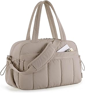 Gym Bag for Women, Duffle Bag for Travel with Wet Pocket, Lightweight Carry on Weekender Duffel, Water Resistant