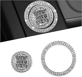Audi Rhinestone Push Start Cover