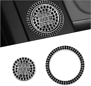 Audi Rhinestone Start Button Cover