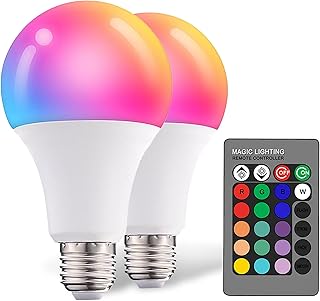 Droiee Dimmable Color-Changing Bulbs