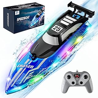 RC LED Boat for Kids
