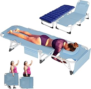 ABORON 3-in-1 Oversized Tanning Chair