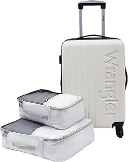 Carry-On Luggage Set, Beige