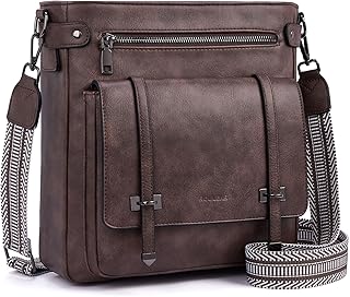 Roulens Vegan Leather Crossbody Bag