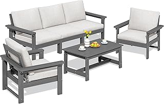 SERWALL 6-Piece Patio Conversation Set
