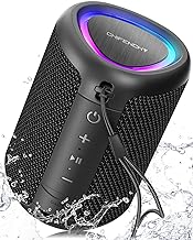 Waterproof Bluetooth Speaker with Lights