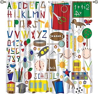 Educational Fun Kids Curtains