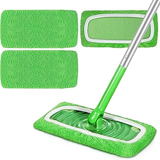Swiffer-Compatible Reusable Mop Pads