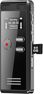 64GB Digital Voice Recorder