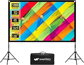 Wootfairy Portable Projector Screen