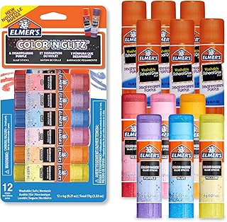 Elmer's Glitzy Washable Glue Sticks