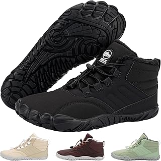 Caspar Pro HF - Non-slip and Healthy Comfortable Winter Barefoot Shoes Provide Warmth and Support, Natural Walking Boots For Women Men